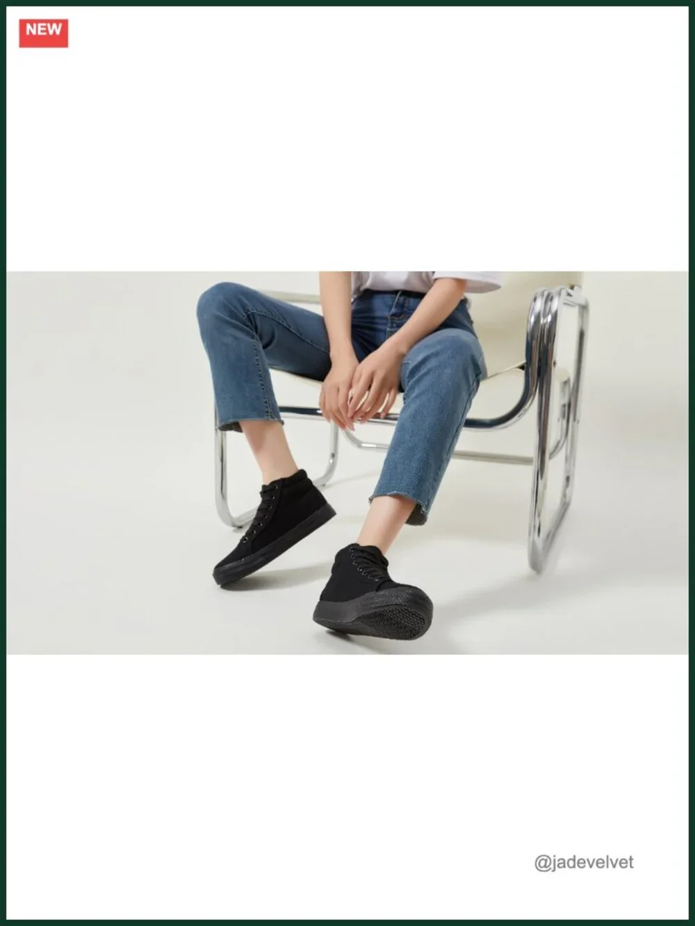 Canvas High Top Lace Up Sneakers - Breathable Casual Walking Shoes